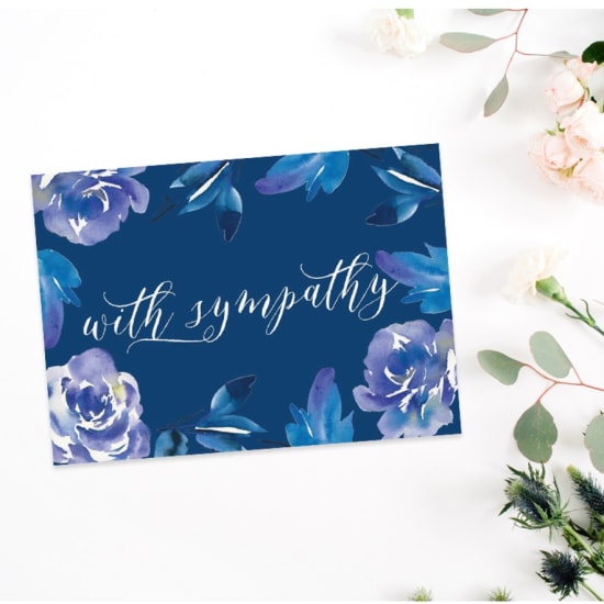 With Sympathy Card - Standard