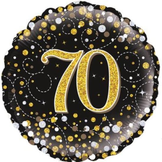 🎈✨ 70 Gold & Silver Dots Balloon ✨🎈 - Standard