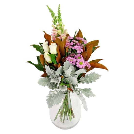 Angel Kisses Sympathy Flower Vase - Standard