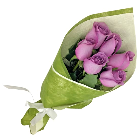 Mauve Roses Bouquet - Standard