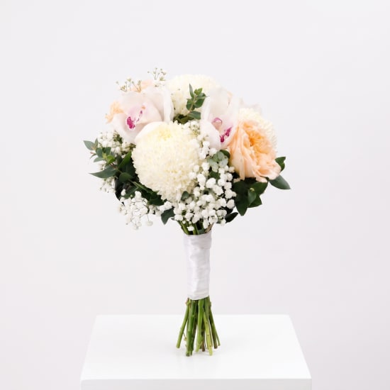 Champagne Blossoms Bridal Bouquet - Standard (view 5 of 5)