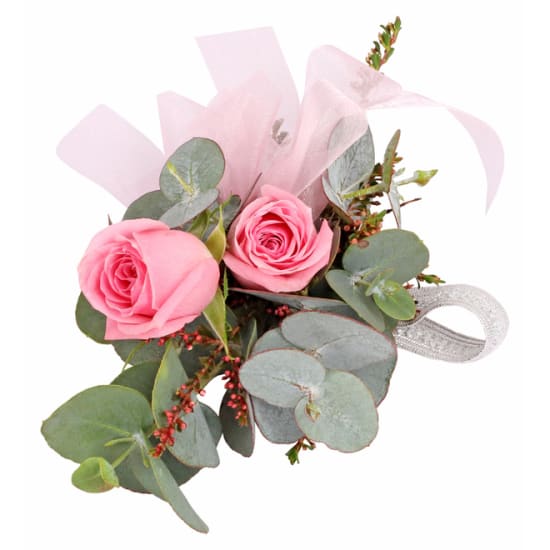 Pink Rose Corsage - Standard