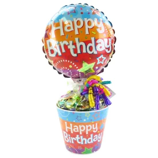 Happy Birthday Lolly Pot - Standard