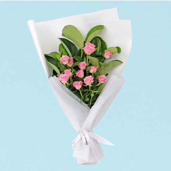 Just For You Pink Bouquet - Deluxe