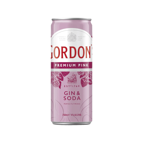 Gordons Pink Gin & Soda Can - Standard