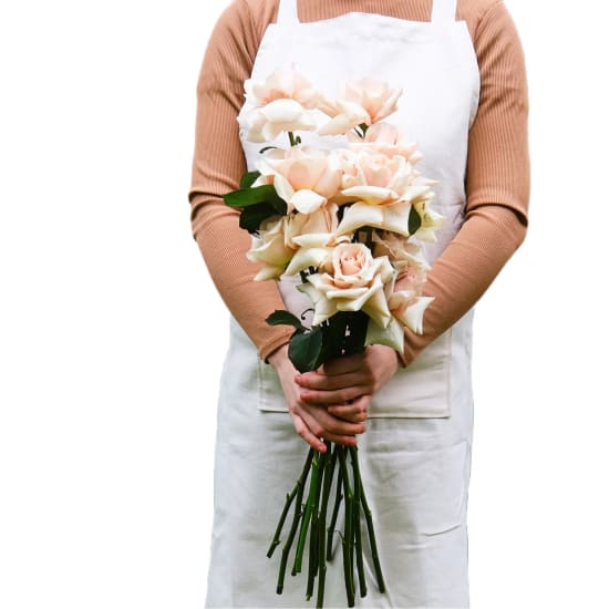 Reflexed Rose Bridal Bouquet - Standard