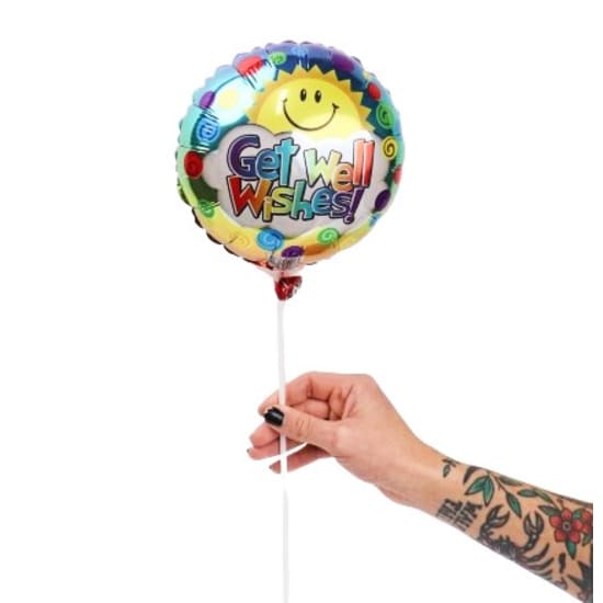Get Well Wishes Balloon Pick - Standard