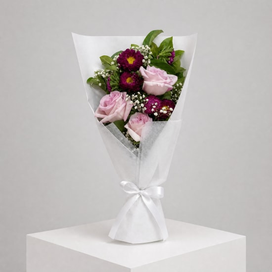 Daily Bouquet - Pink velvet and wild sparkle - Standard