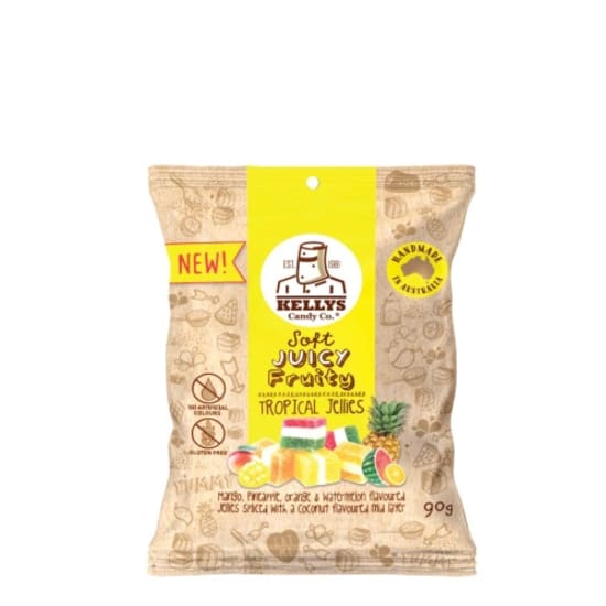 Kellys Candy Tropical Jellies - Standard
