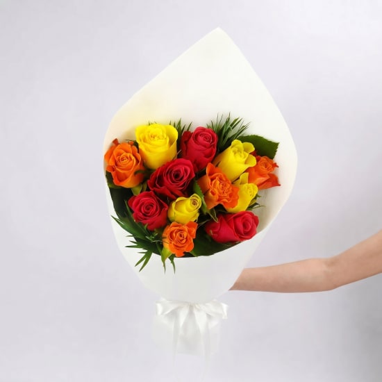 12 Roses Bouquet - 12 Roses(One Dozen) (view 3 of 6)