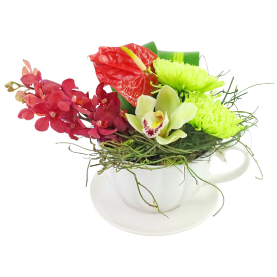 Christmas Festivi Tea Ceramic Tea Cup - Standard