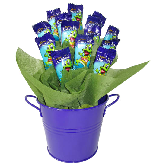Leapin’ Lily Pad Tin Vase With Freddo Frog Picks - Standard
