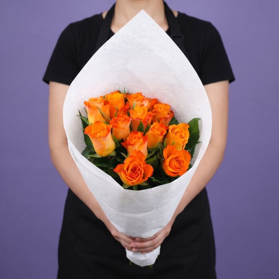 12 Roses Bouquet - 12 Roses(One Dozen) (view 4 of 5)
