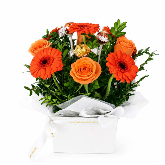 Dainty Lindt Flower Box - Standard