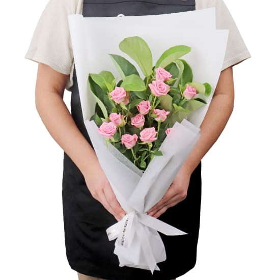 Just For You Pink Bouquet - Deluxe