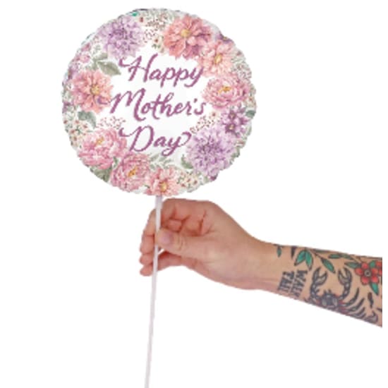 Happy Mothers Day Balloon Pick - Standard