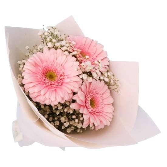 Blushing Elegance Bouquet - Standard