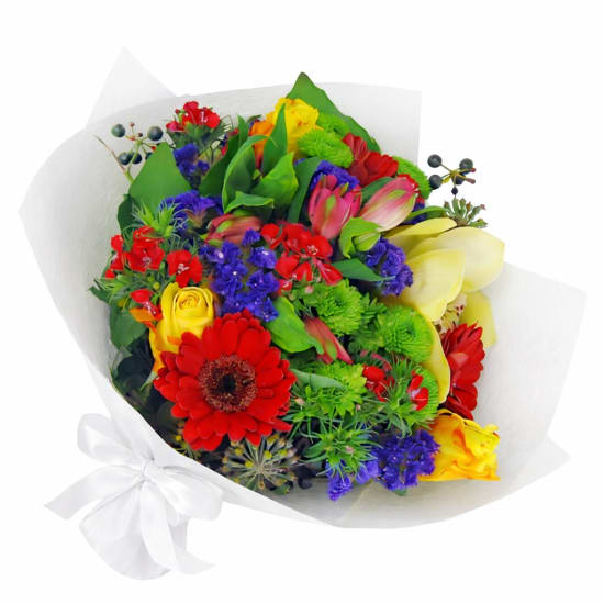 Colourful Posy Bouquet - Standard