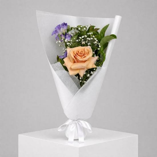 Daily Bouquet - Peach velvet with lavender lift - Standard