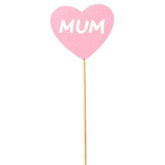 Mum Heart Pick - Standard