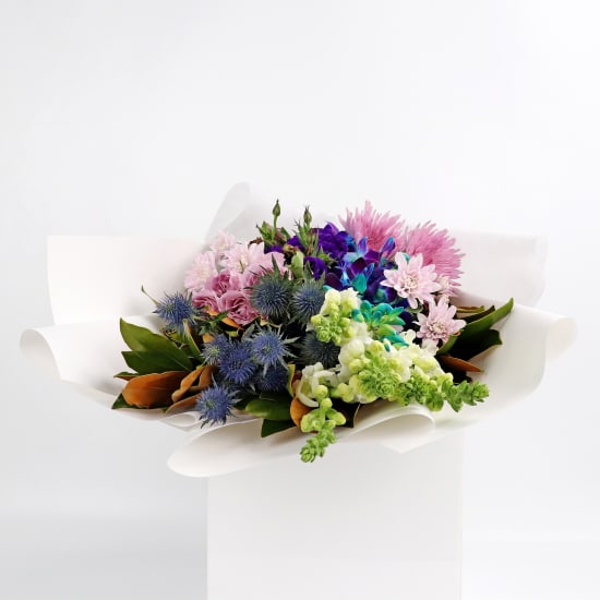 Blooming Blues Bouquet - Standard