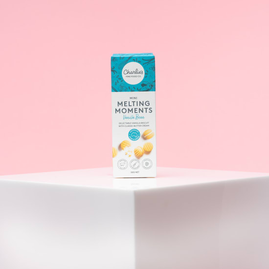 Mini Melting Moments Vanilla Bean 50g - Standard