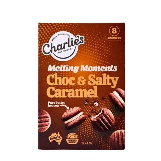 Choc & Salty Caramel Melting Moments - Standard