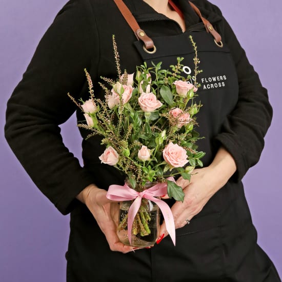 So Sweet Mason Jar Arrangement - Standard