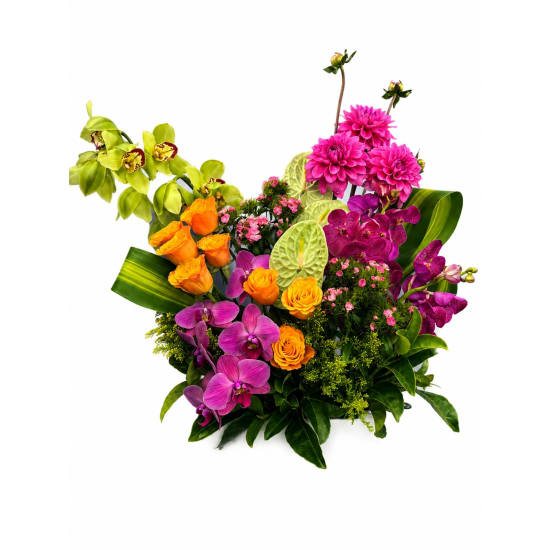 Summer Muse Podium Flowers (view 13 of 15)