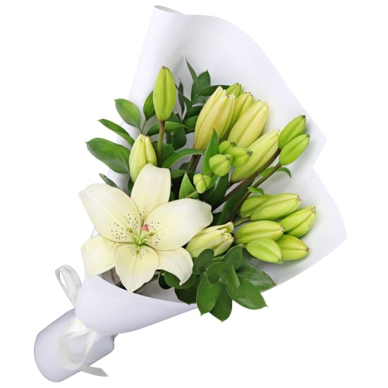 White Lily Bunch - Standard