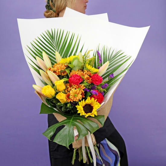 Field Of Flowers Bouquet - Premium