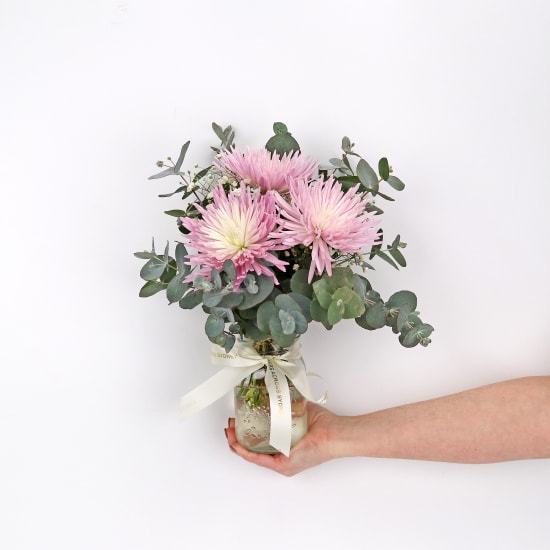 Mauve Majesty Mason Jar - Standard