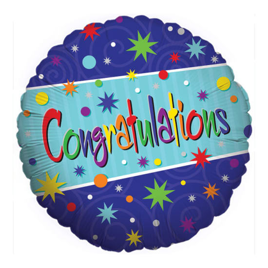 Congratulations Balloon - Standard