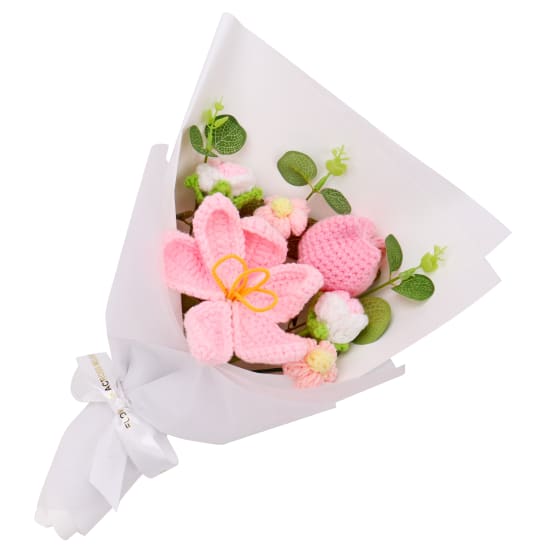 Crochet Tulip Flower Bouquet - Standard