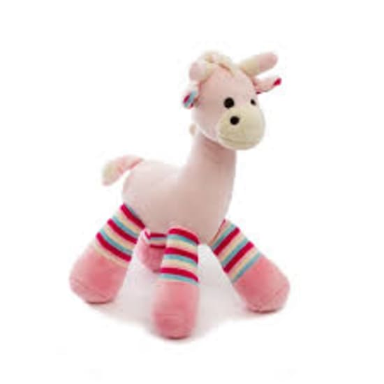 Light Pink Rattle Giraffe - Standard