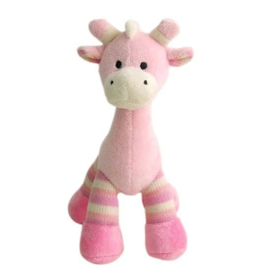 Light Pink Rattle Giraffe - Standard