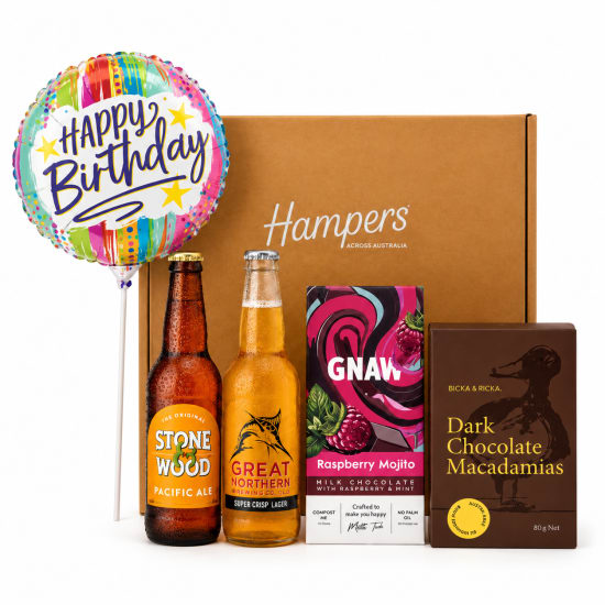 🎈🍺 Birthday Brews & Treats Hamper 🍫🎉 - Standard