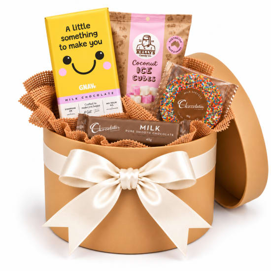 😊🍫 Smiles & Sweet Treats Hat Box 🍫😊 - Standard