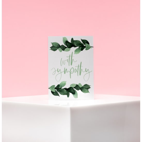 With Sympathy Gift Card - Standard