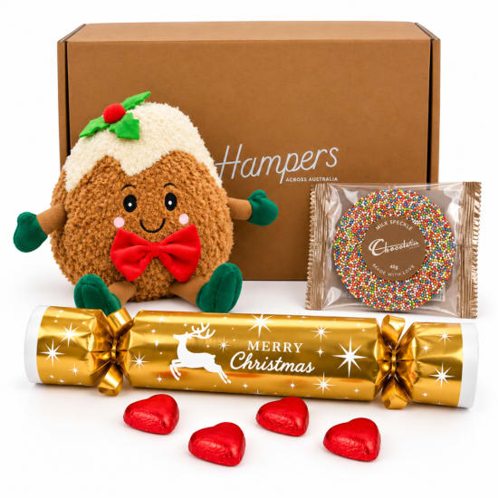 🎄⭐ Christmas Pudding, Cracker & Treats Hamper ⭐🎄 - Standard