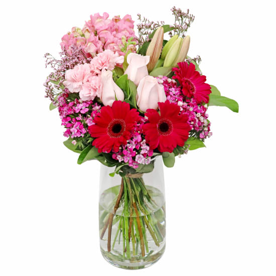 Strawberry Delight Vase Arrangement - Standard