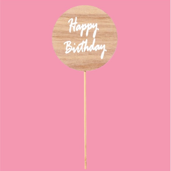 Happy Birthday Pick - Standard