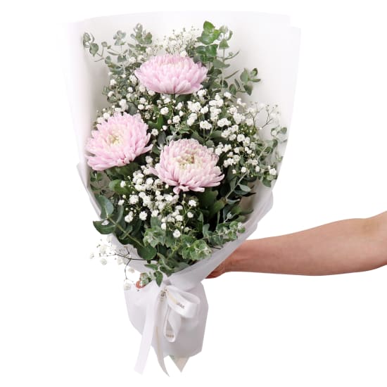 Pink Darling Disbuds Bouquet - Standard