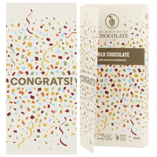 Congratulations Chocolate Card - Standard