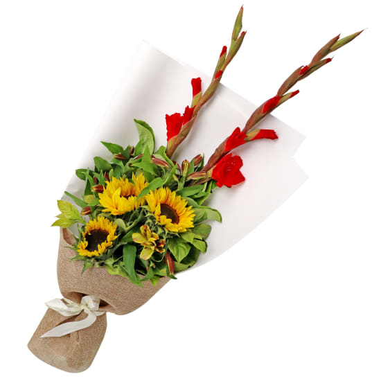 Soaked In Sunshine Bright Bouquet - Standard
