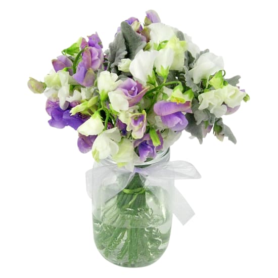 Back To Nature Sweet Pea Flower Vase - Standard