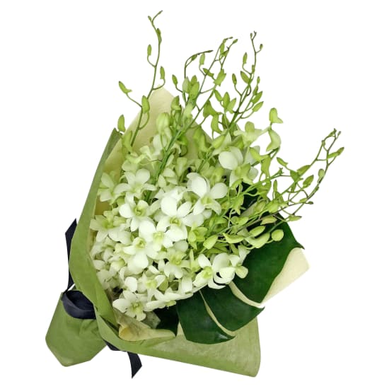 White Orchid Bunch - Deluxe