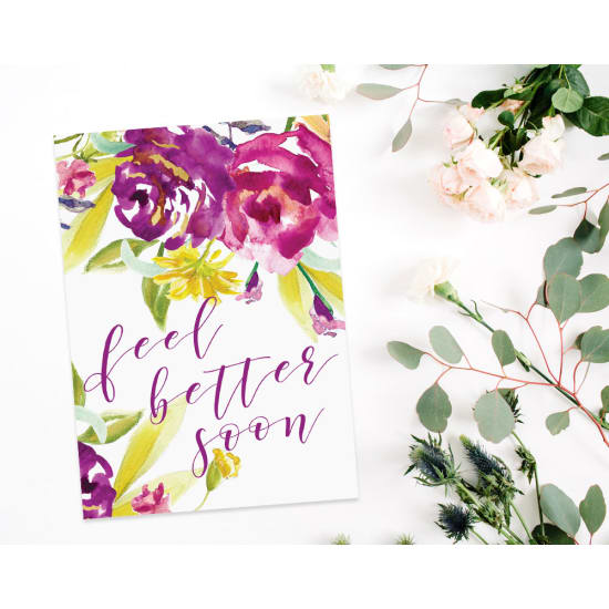 Feel Better Soon Card - Standard