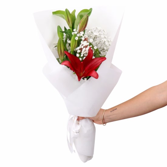 Lily Love Bouquet - Standard (view 3 of 4)