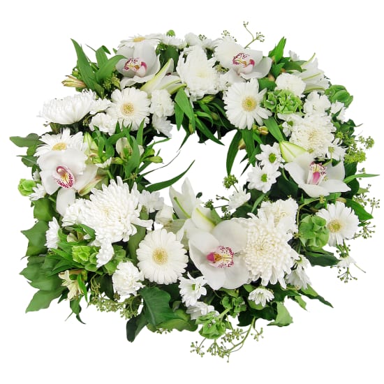 Be At Peace Sympathy Wreath - Standard